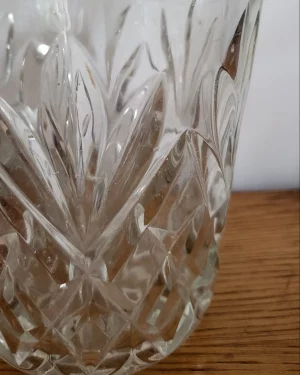 carafe en verre décoré